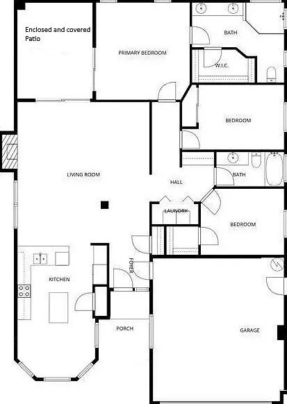 3 bed, 1613 sqft, $2,450 — Photo 2