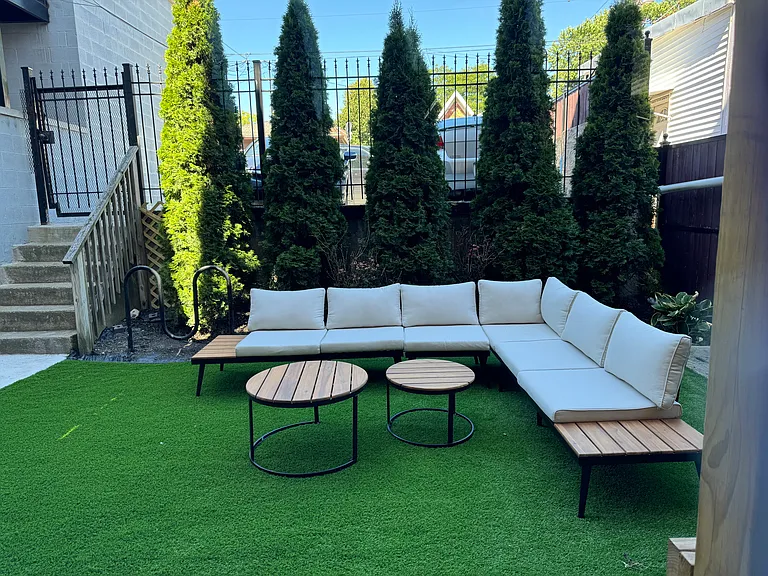 Back yard.