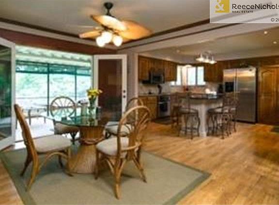 Formal Dining Area - Laminate Hardwoods - French Doors to Screen