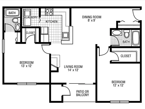 Floor plan C-1