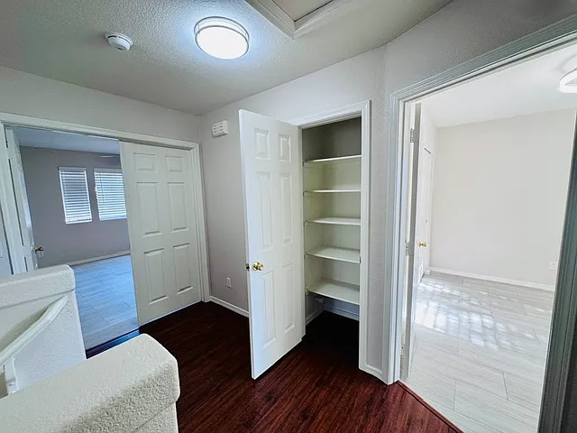 1st Bedroom , Linin Closet and the Master Bedroom