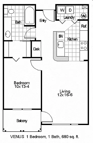Floor plan Venus