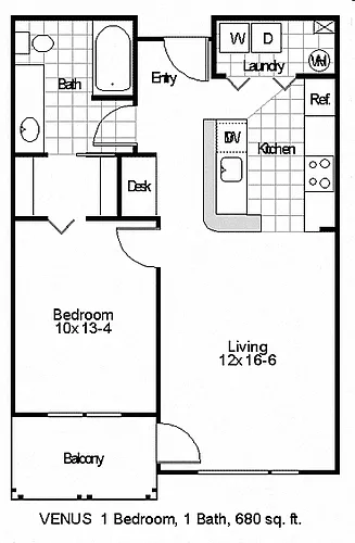 Floor plan Venus