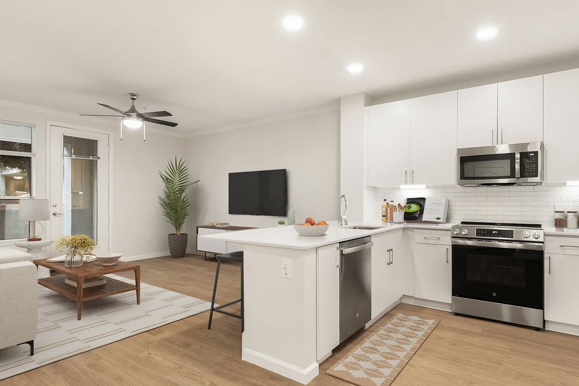 Kitchen with Stainless Steel Appliances