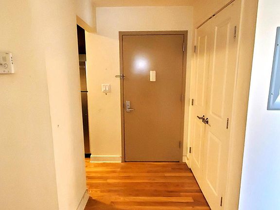 Closets at entrance