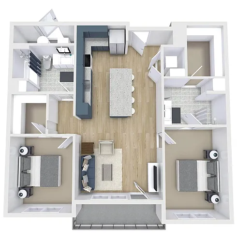 Floor plan B2