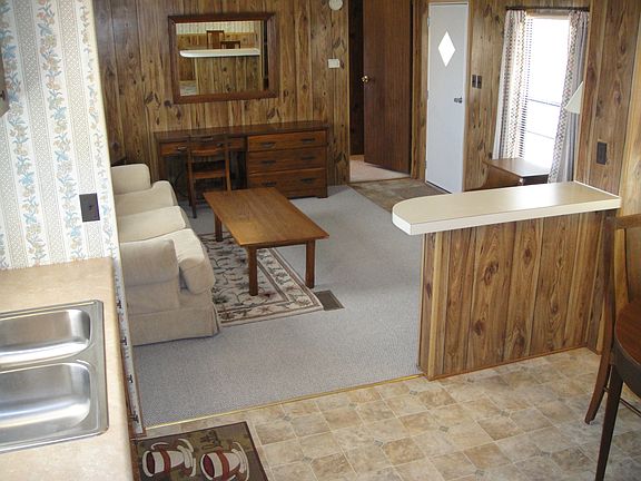 Living-room and entrance