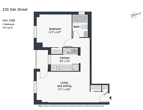 Floor plan 50025A-1208