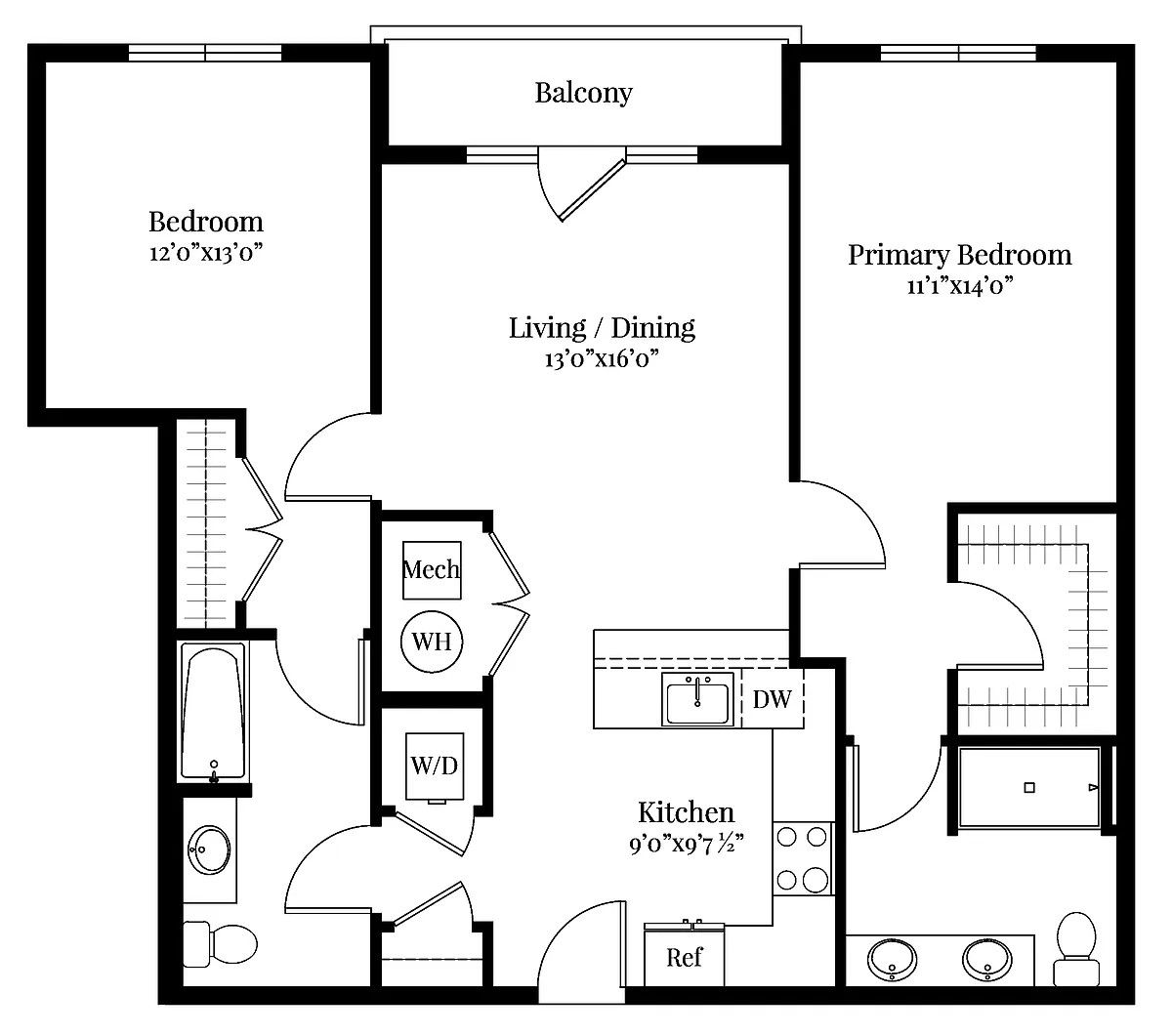 Floor plan B06