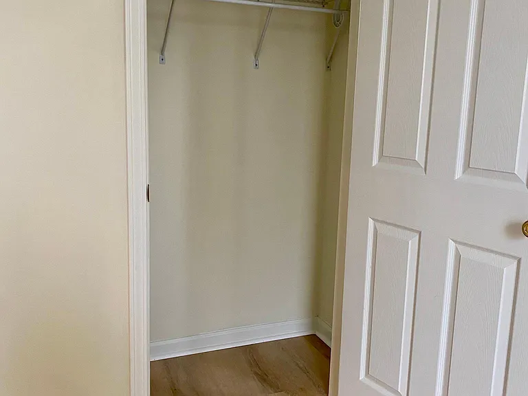 Closets in all bedrooms