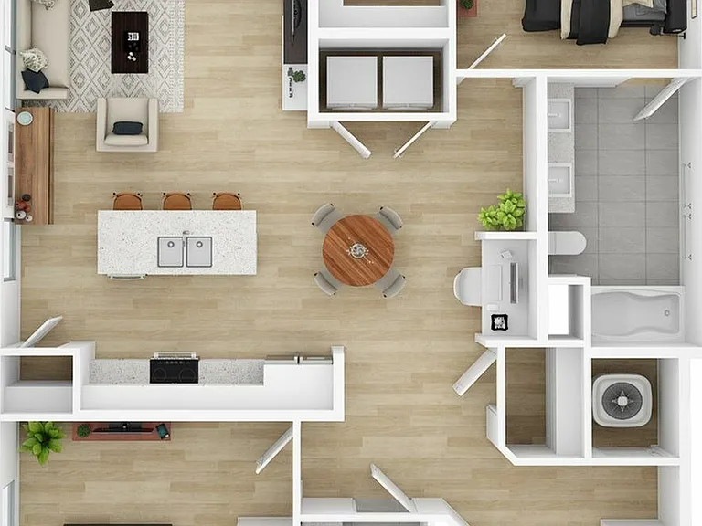 Two Bedroom | Two Bathroom Two Bedroom | Two Bathroom
