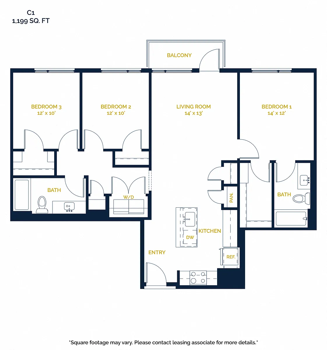 Floor plan C1