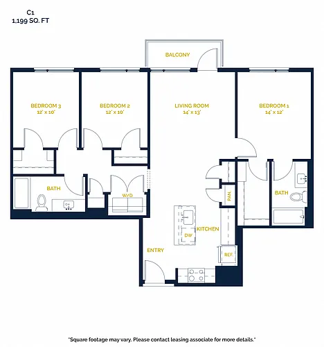 Floor plan C1