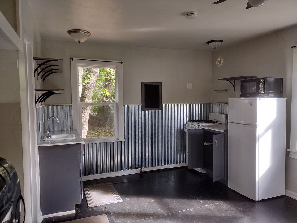 View of kitchen from entry