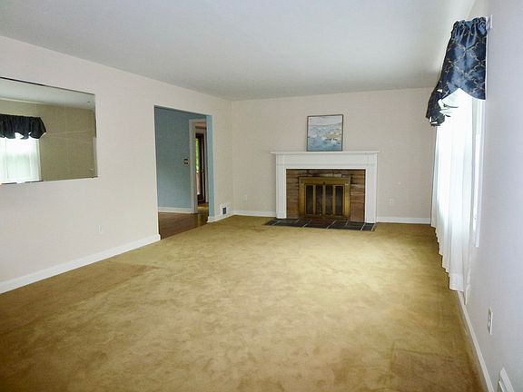 Wood floor under carpet