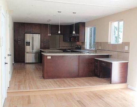 Remodeled kitchen