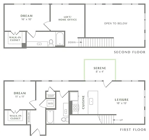 Floor plan TH1