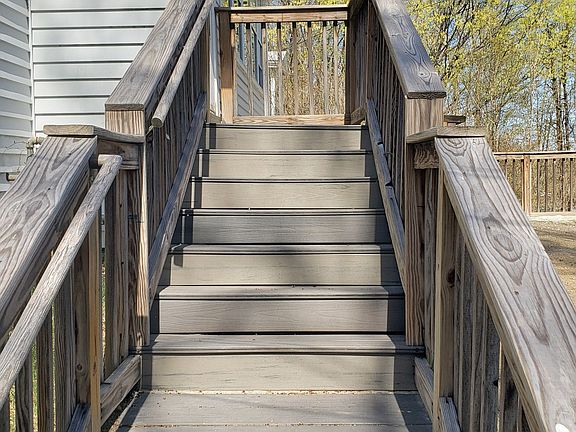 entrance to front porch