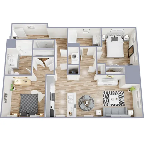 Floor plan B2