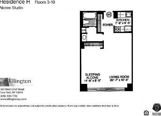 2nd image of 260 W 52nd St APT 7H