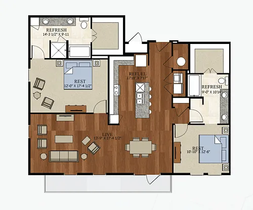 Floor plan B4