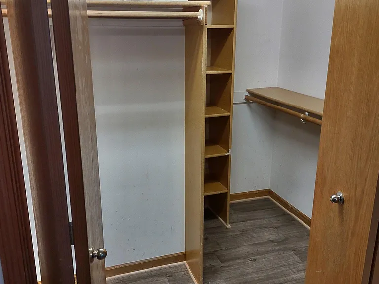 Primary walk in closet