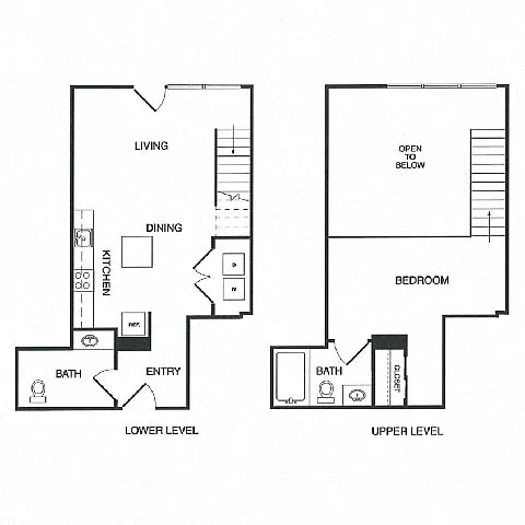 Floor plan 1x1 Live/Work C