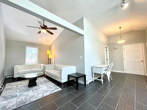 Living area with room for a desk