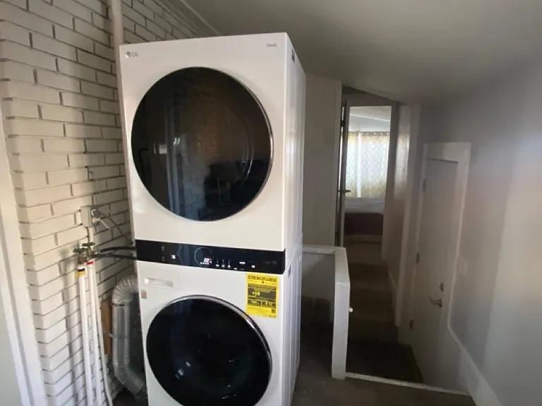 New in 2024: high efficiency LG stackable washer/dryer