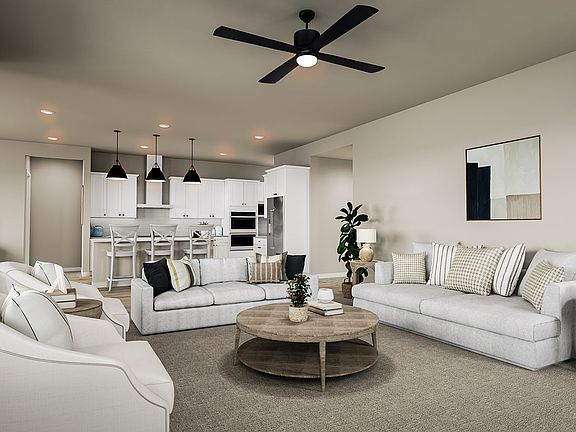 Dahlia Plan 5006 Great Room Rendering