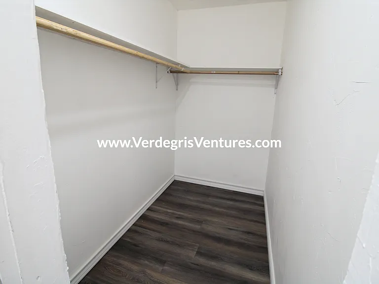 Walk-in closet in principal right off principal bathroom