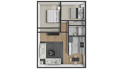 Floor plan Layout B