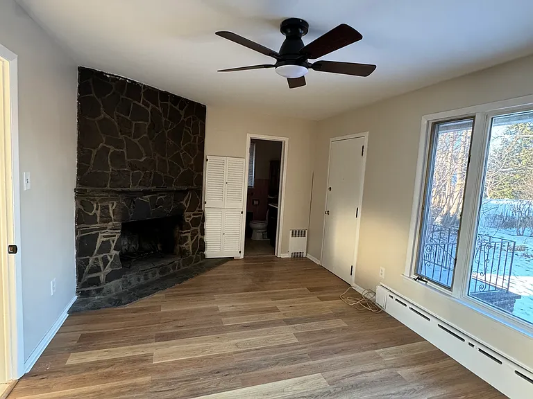 Bedroom 3 with fireplace and ensuite