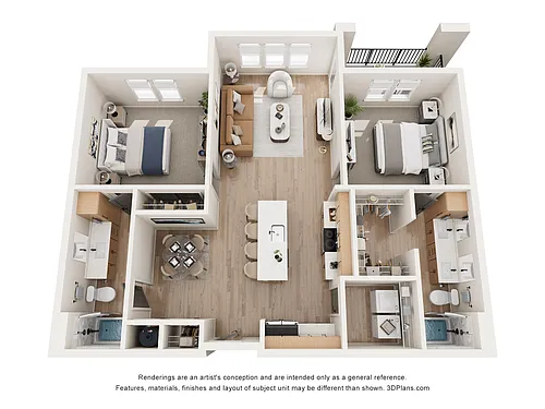 Floor plan C1