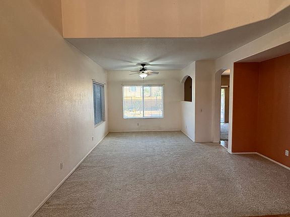 First walking into the house, Dinning room and living room