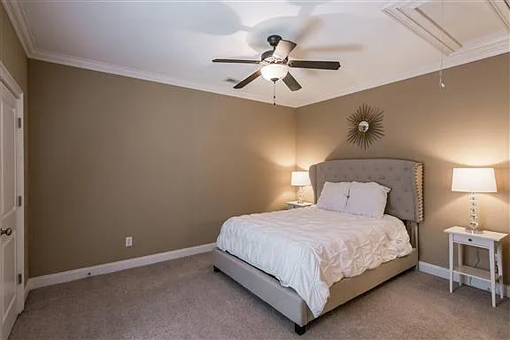 Dimensions 14x11, plus walk-in closet and full bathroom
Small outdoor balcony off of this bedroom....