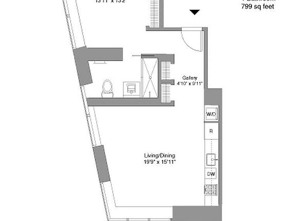 2nd image of 123 Washington St APT 52A