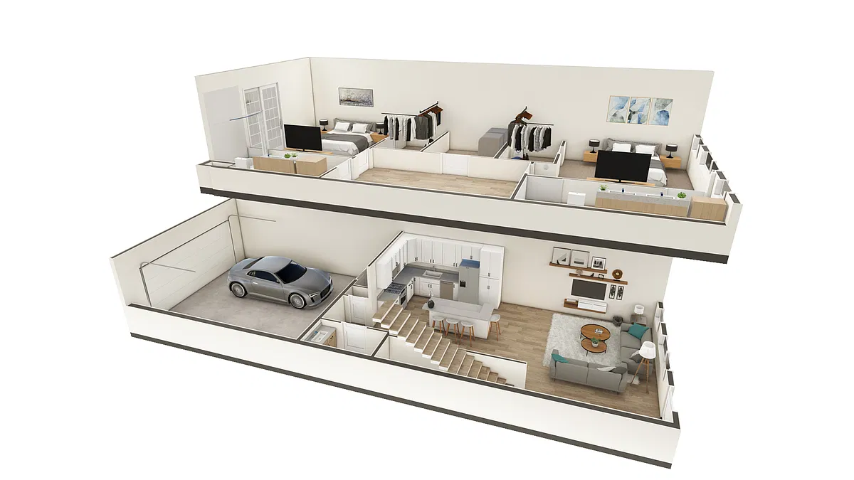 Floor plan D1T