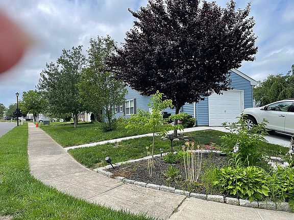 Front left side of house