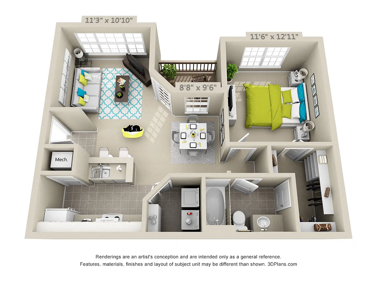 Floor plan Appalachian