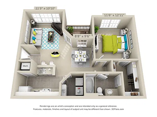 Floor plan Appalachian