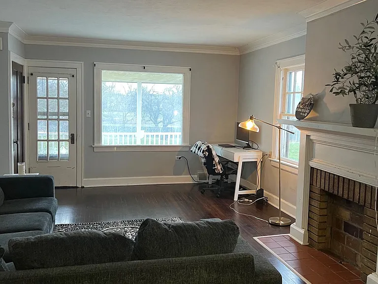 Living Room, looking out to the private balcony.