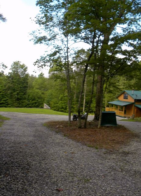 Front entry circle drive