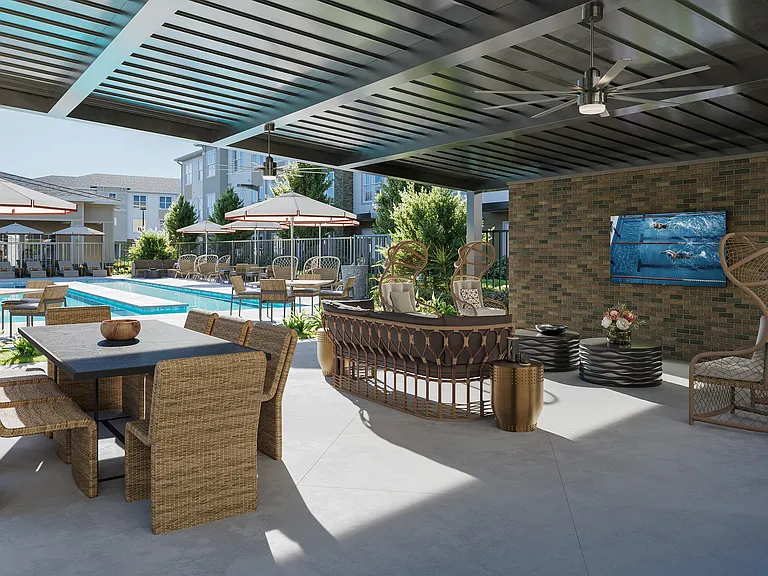 Outdoor Entertainment Lounge