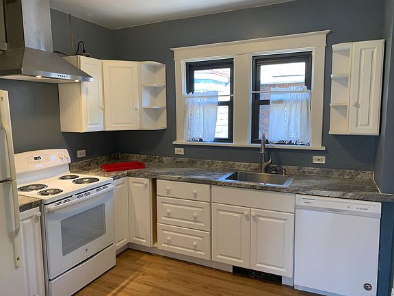 Newly updated and spacious kitchen. New stove and dishwasher. Has pantry.