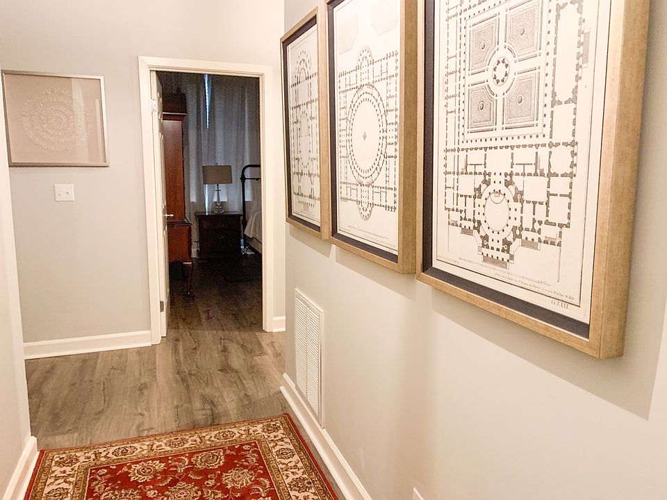 Ample closet and hallway space within the unit.