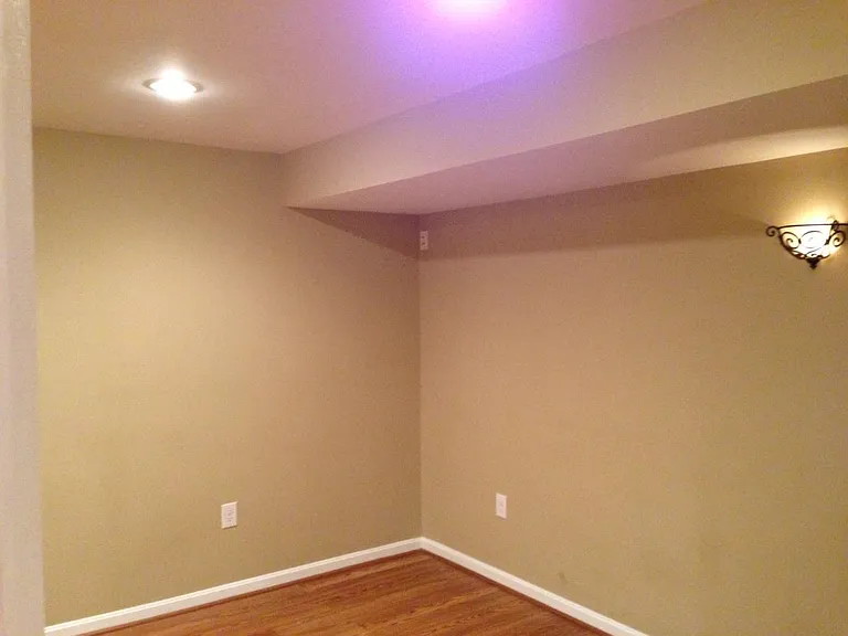Media Room with Surround Sound Hookup