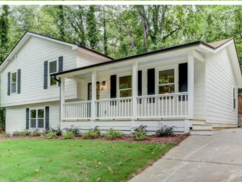 House before landscaping