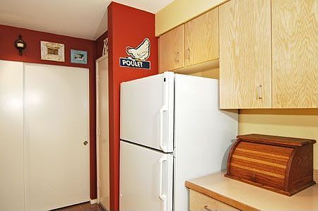 Large entry closet - from inside the kitchen