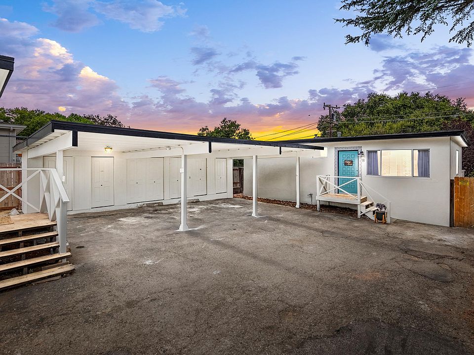 3 carport and the back house.